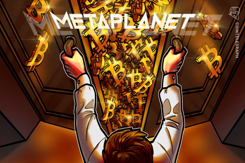 Metaplanet expands Bitcoin treasury strategy to US with 2,100-BTC Nasdaq play
