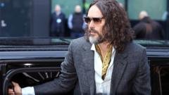 Woman says she ‘closed eyes and tried not to be there’ during alleged Russell Brand rape